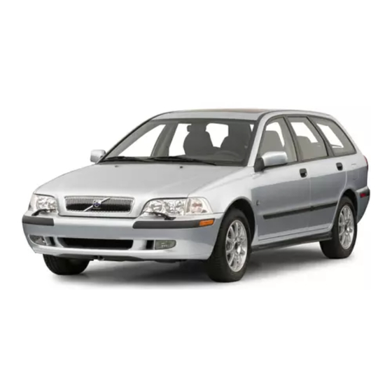 Volvo 2011 V40 Operation And Care Manual