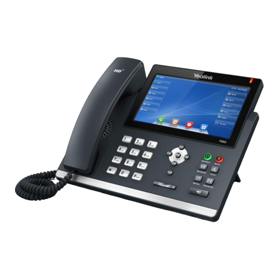 Yealink SIP-T2 SERIES Administrator's Manual