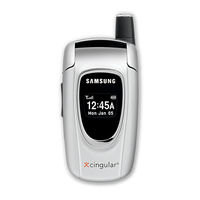 Samsung SGH-X497A User Manual