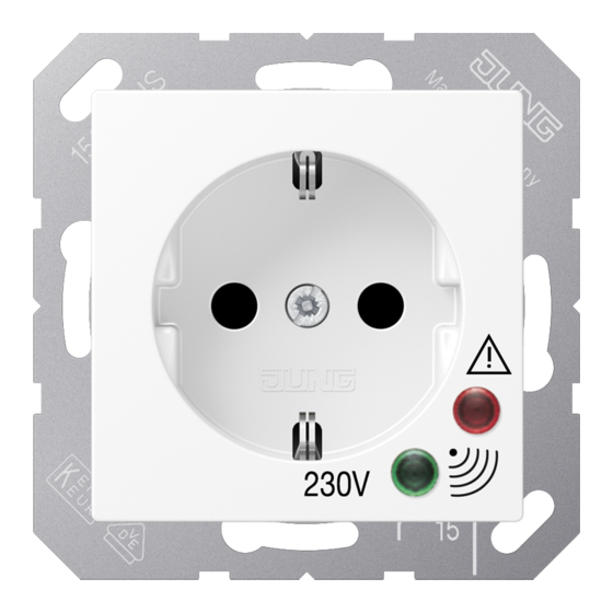 Jung Schuko Series Operating Instructions