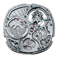 Piaget 1270P Instructions For Use Manual