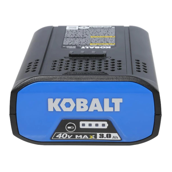 Kobalt KB 245-06 Manual