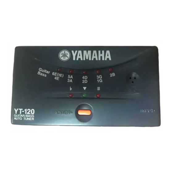 YAMAHA YT-120 OWNER'S MANUAL Pdf Download | ManualsLib