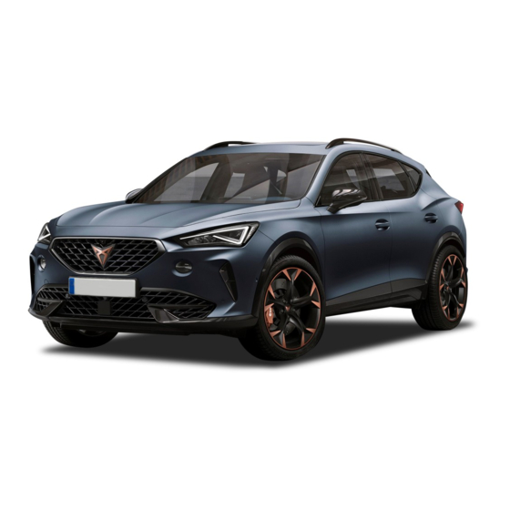 Cupra Formentor Owner's Manual