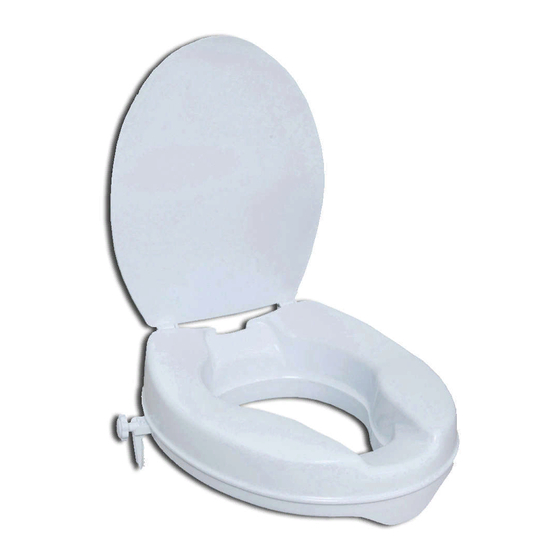 NRS Healthcare Stanton Raised Toilet Seat Series User Instructions