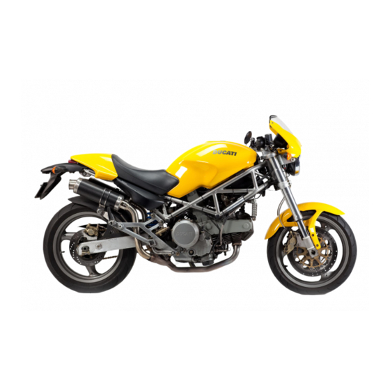 Ducati Monster 800 S 2003 Owner's Manual