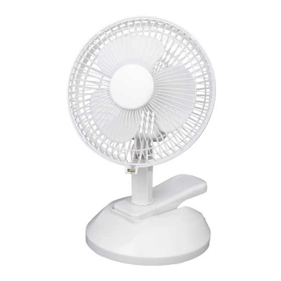 Impecca FANFAIR FPF-600 User Manual