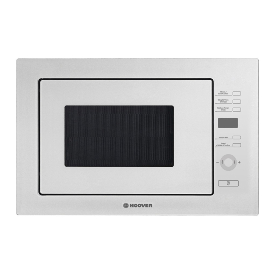 Hoover HMBG25GDFW User Instructions