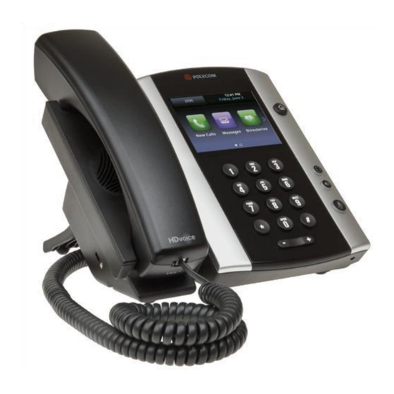 Polycom VVX 5 Series Manuals