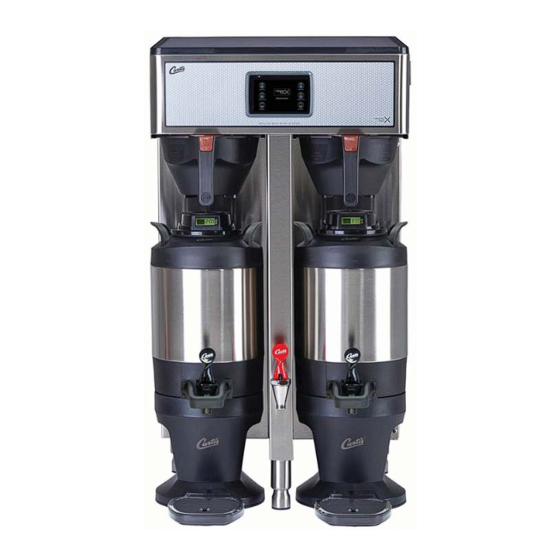 Curtis G4 TPX2 Coffee Brewing System Manuals