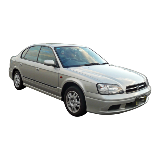 Subaru Outback 2000 Manual