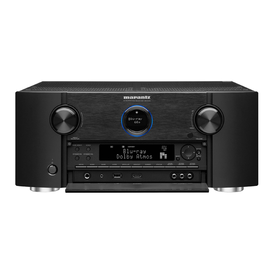 Marantz SR7010 Quick Start Manual