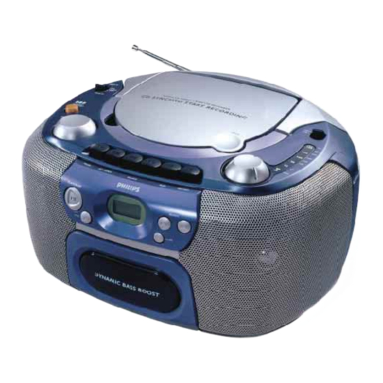 Philips AZ1111 Specifications