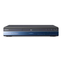 Sony BDP S301 - 1080p Blu-ray Disc Player BD/DVD/CD Playback Operating Instructions Manual