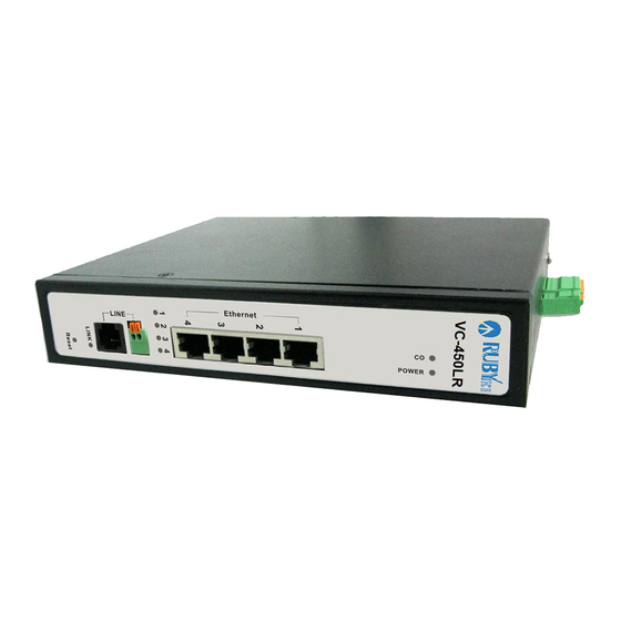 RubyTech VC-450LR Manuals
