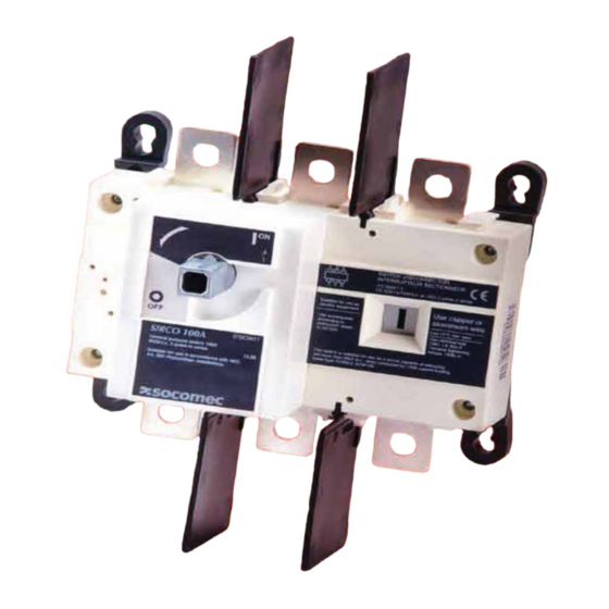 socomec 27003017 Manual
