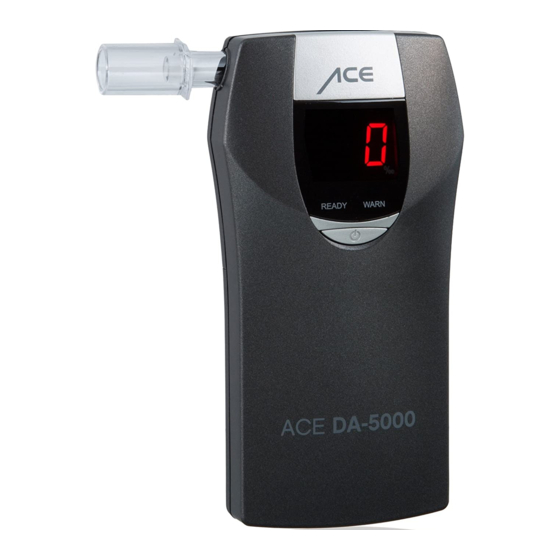 ACE INSTRUMENTS DA-5000 Quick Start Manual