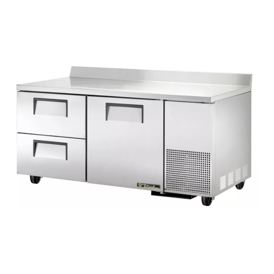 True Manufacturing Company TWT-67D-2 Installation Manual
