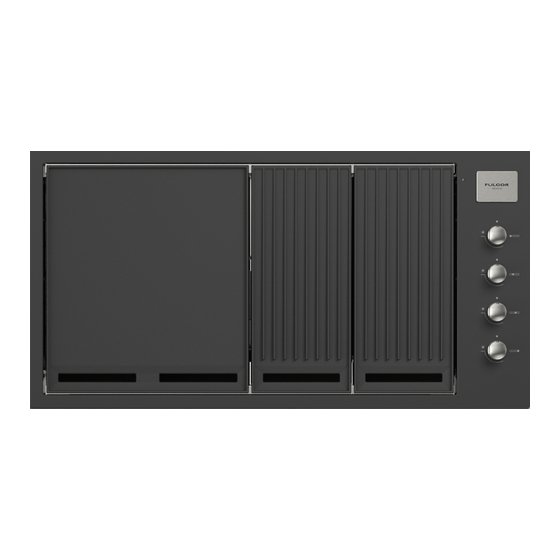 Fulgor Milano FOBQ 1000 G X Instructions For Installation And Use Manual