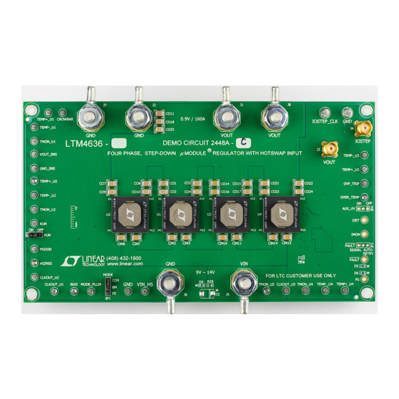 Linear ANALOG DEVICES DC2448A-C Manuals