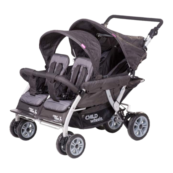 CHILDHOME CHILD WHEELS Quadruple 2 Instructions For Use Manual