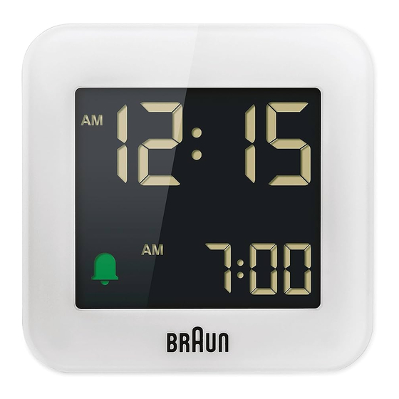 Braun BC08-DCF User Instructions And Guarantee