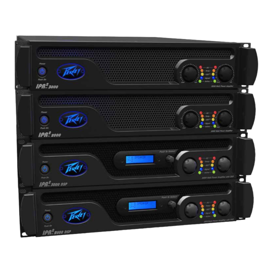 Peavey IPR2 2000 Operating Manual