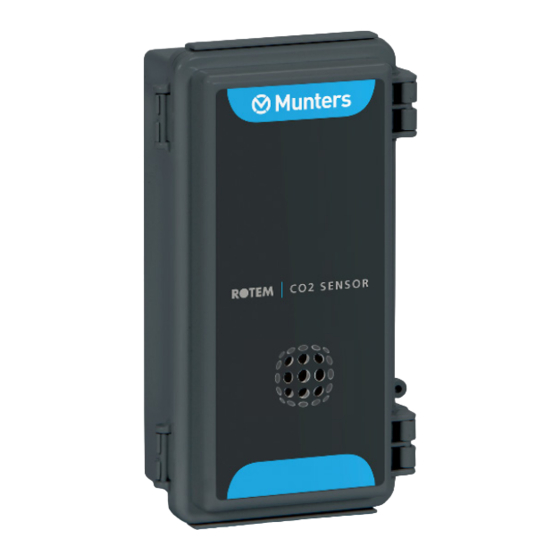 Munters CO2 Sensor Installation Manual