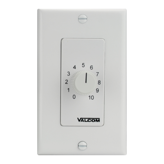 Valcom V-2992 Installation Manual