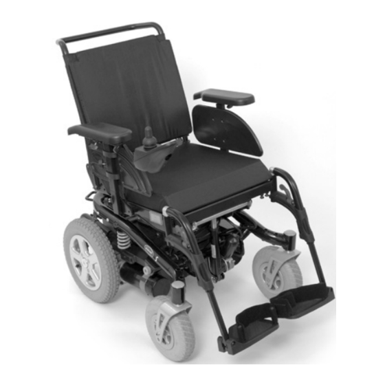 Invacare Bora XTR Series Service Manual