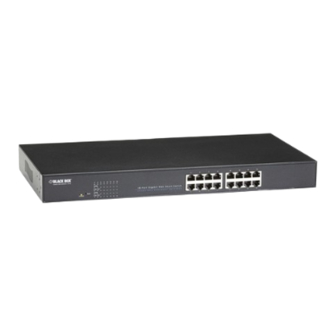 Black Box LGB616A Instruction Manual