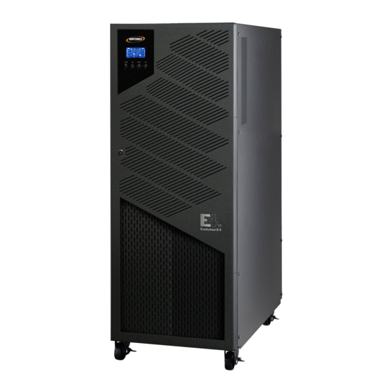 INFOSEC UPS SYSTEM E4 LCD 10K TT User Manual
