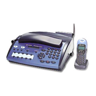 Sagem Phonefax 2425 Manuals