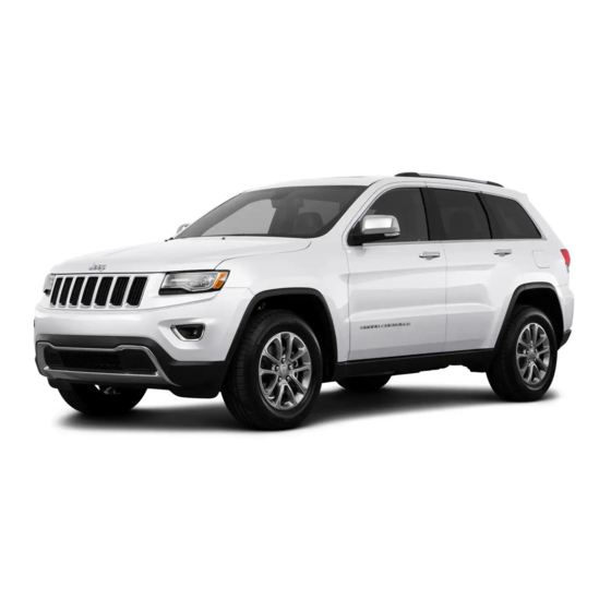 Jeep GRAND CHEROKEE SRT 2016 Owner's Manual
