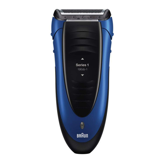 Braun 1 SERIES Manual