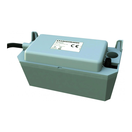 sauermann Si-1830 Installation Instruction