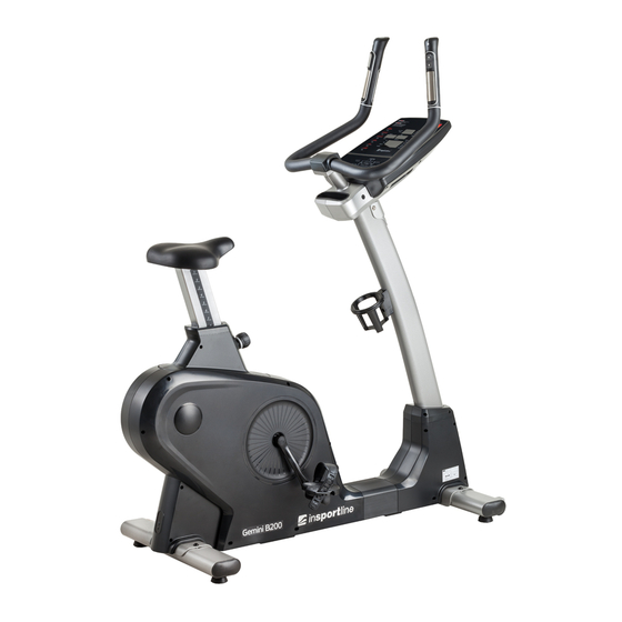 Insportline Gemini B200 User Manual