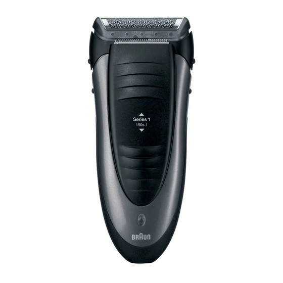 Braun 1 Series Manual