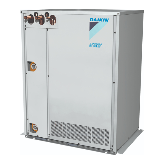 Daikin VRV IV W+ Series Installer And User Reference Manual