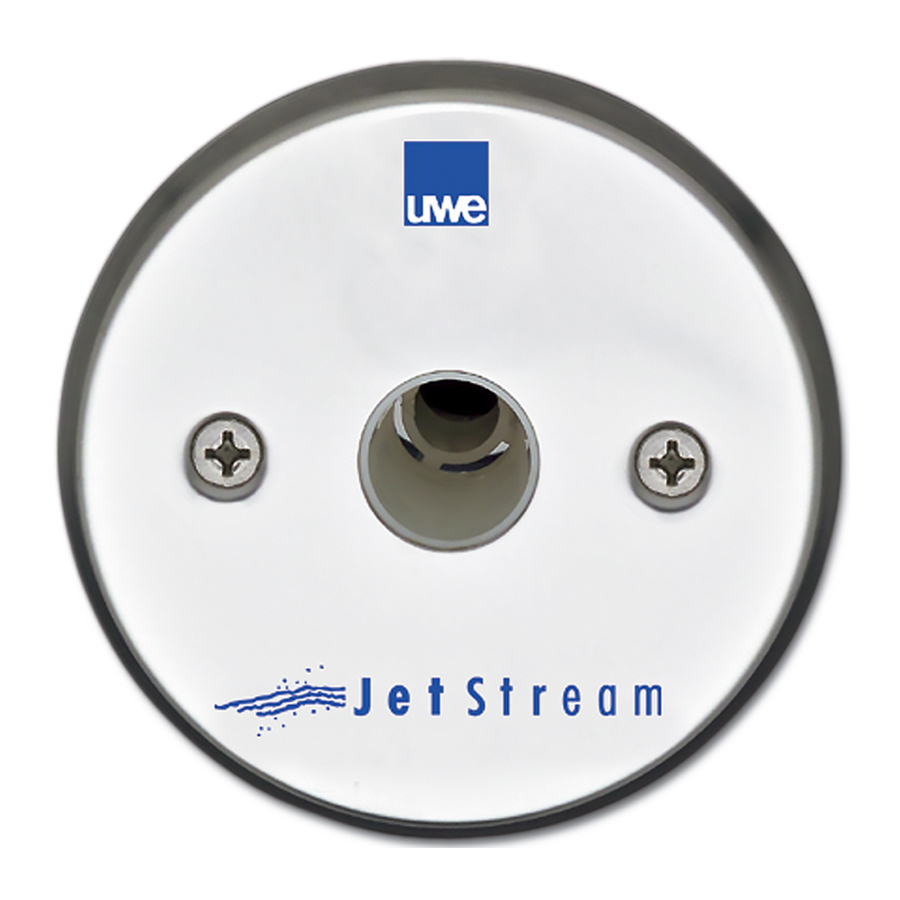 UWE JETStream LIBRA 3 Installation And Operating Instructions Manual