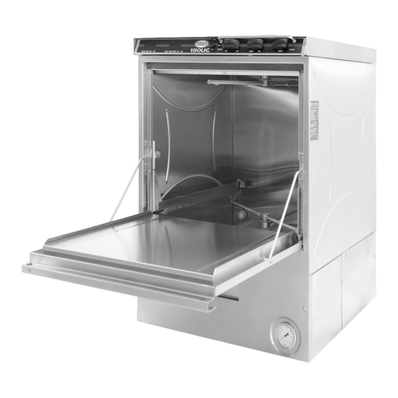 ALI CMA DISHMASHINES 180UC Quick Setup Instructions