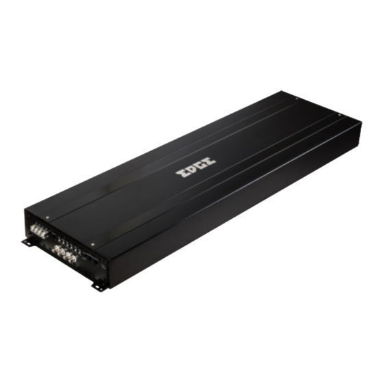 Edge EDA12000.1D-E6 Owner's Manual