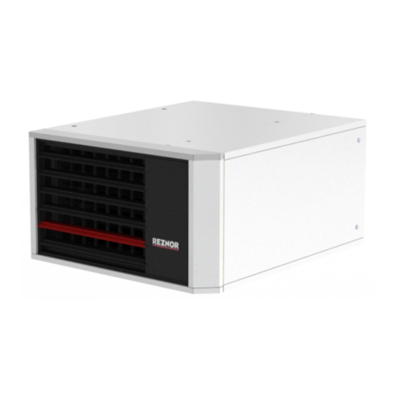 Reznor UEZ Installation, Operation And Maintenance Manual