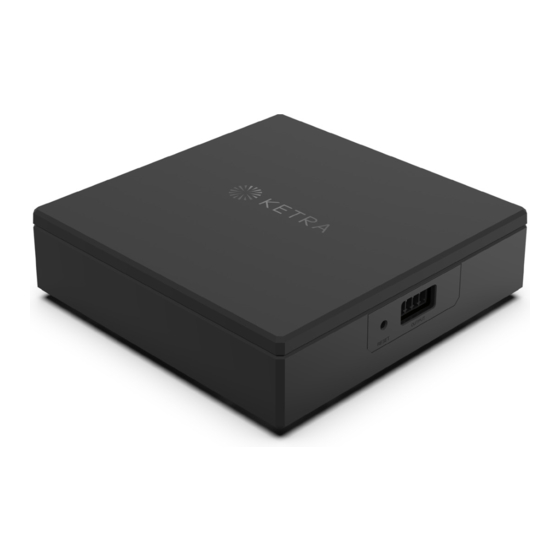 Ketra HW-X96-X-J2 Installation Manual