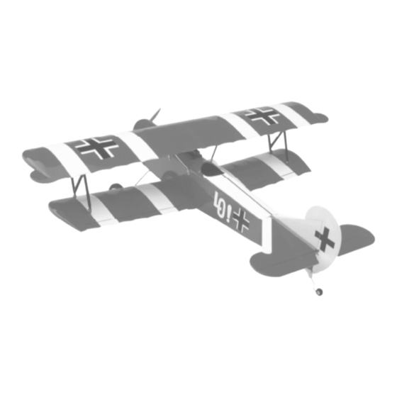 Global Hobby Fokker D-VII Instructions For Final Assembly