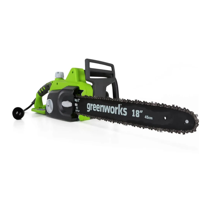 GreenWorks 20242 Manuals