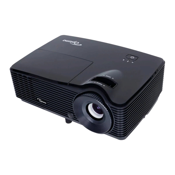 Optoma X312 User Manual