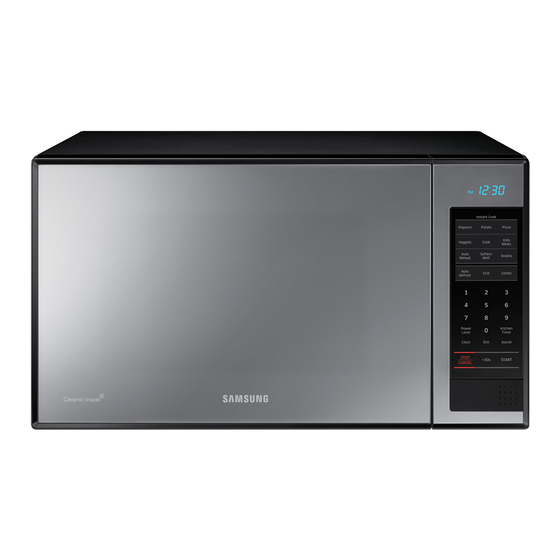 Samsung MG11H2020CT Owner's Instructions & Cooking Manual
