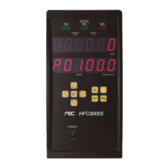 FEC HFC3000 Instruction Manual