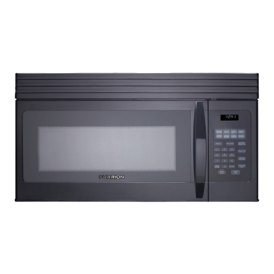 FURRION FMCM15BL MICROWAVE OVEN INSTRUCTION MANUAL ManualsLib